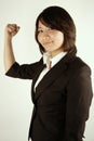 Successful Asian businesswoman