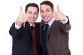 Successful business men Royalty Free Stock Photo