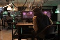 Successful cyberattack and system hacked by professional spy
