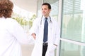 Successful Medical Team Handshake Royalty Free Stock Photo