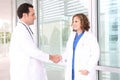 Successful Medical Team Handshake Royalty Free Stock Photo