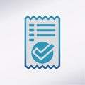 Successful Payment Confirmation Vector Icon Royalty Free Stock Photo