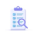 Successfully complete business assignments icon.