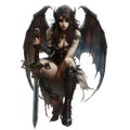 Succubus Girl with sword