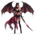 Succubus Girl with sword