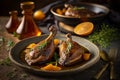 Succulent Confit de Canard with Savory Herbs and Spices