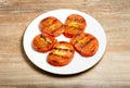 Succulent grilled cherry tomatoes