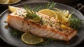 Succulent Grilled Fish with Zesty Lemon and Fresh Herbs