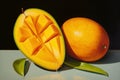 Succulent Juicy mango. Generate Ai