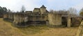 Suceava fortress panorama