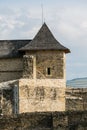 Suceava, Romania - 16 JULY 2017: Ancient royal fortress of Suceava in Romania