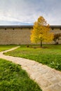 Sucevita Monastery Courtyard Royalty Free Stock Photo