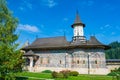Sucevita monastery in Romania Royalty Free Stock Photo