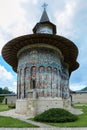 Sucevita Painted Monastery in Romania Royalty Free Stock Photo