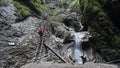 Sucha Bela gorge in Slovensky raj National park , Slovakia