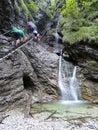 Sucha Bela gorge in Slovensky raj National park , Slovakia