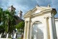 SuchitotoÃÂ´s cathedral, in El Salvador Royalty Free Stock Photo