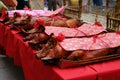 Suckling Pigs Offerings. A-Ma Temple, Macau.