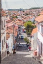 White colonial houses in Sucre