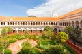 Sucre Bolivia cloister of the monastery of Santa Clara and facade with bells Royalty Free Stock Photo