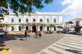 Sucre Bolivia government building in May 25th square Royalty Free Stock Photo