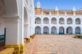 Sucre Bolivia San Felipe Neri temple arches Royalty Free Stock Photo