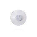 Suction cup isolated on white background. Clipping path or cut out object for montage