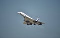 Sud Air France Concorde land at Washington on May 6 , 1998 Royalty Free Stock Photo