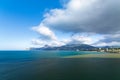 bright daytime photo of the view from Cape Alchak