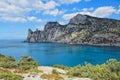 Scenic view of Cape Kapchik in Novyi Svet Royalty Free Stock Photo