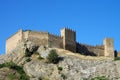 SUDAK, CRIMEA - July, 2020: Genoese fortress in summer sunny day Royalty Free Stock Photo