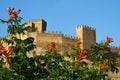 SUDAK, CRIMEA - July, 2020: Genoese fortress in summer sunny day Royalty Free Stock Photo