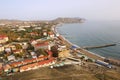 Sudak town in Crimea peninsula