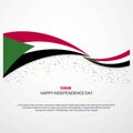 Sudan Happy independence day Background