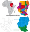 Sudan map