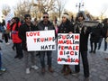 Sudan Women and Men Protesting Against Donald Trump