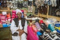 Sudanese shoe salesman