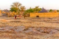 Sudanese village Royalty Free Stock Photo