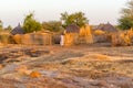 Sudanese village Royalty Free Stock Photo