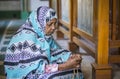 Sudanese woman praying