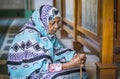 Sudanese woman praying