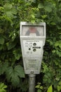 And suddenly back in the past: an old parking meter