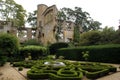 Sudeley Castle garden in England, Europe Royalty Free Stock Photo