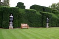 Sudeley Castle garden in Winchcombe, England