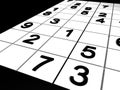 Sudoku Royalty Free Stock Photo