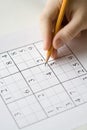 Sudoku Royalty Free Stock Photo