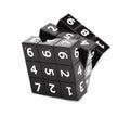 Sudoku cube puzzle Royalty Free Stock Photo