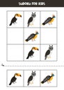 Educational Sudoku game with cute south American birds.