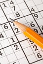 Sudoku game Royalty Free Stock Photo