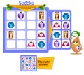 Shapes owls game sudoku